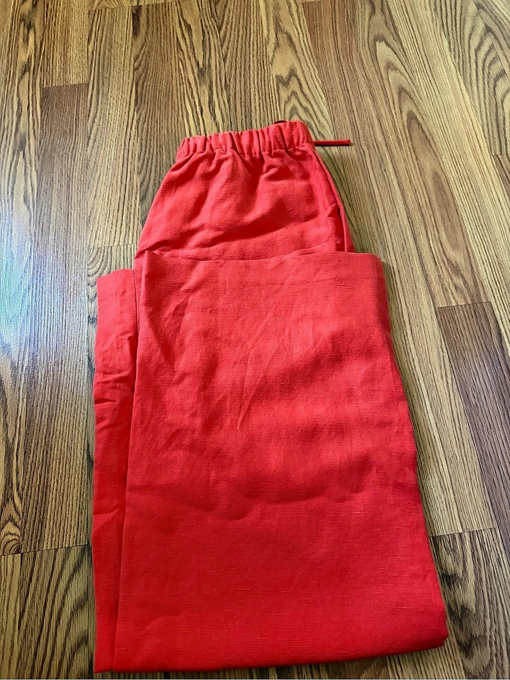 Wilfred The Lodge Pant - CruiseLinen Wide Leg Pants Red Small